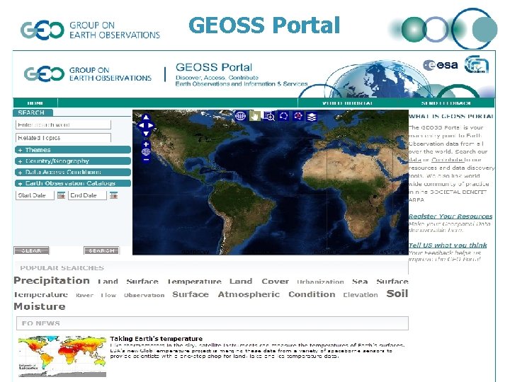 GEOSS Portal 