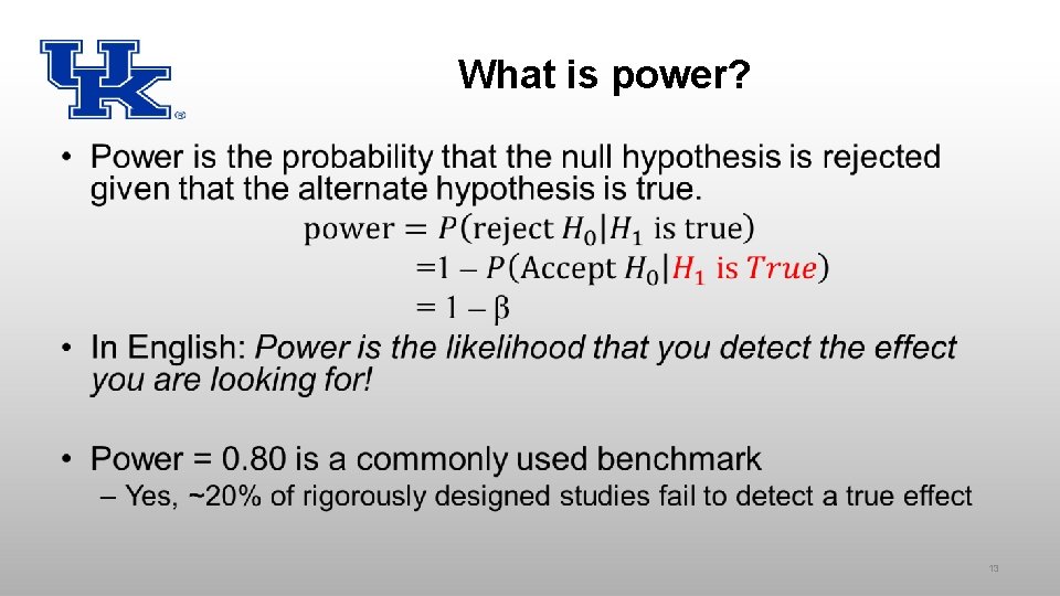 What is power? • 13 