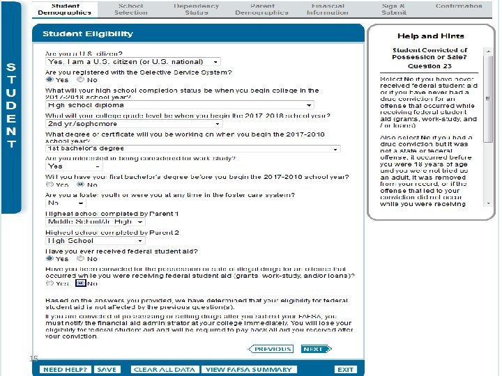 15 TENNESSEE STUDENT ASSISTANCE CORPORATION 