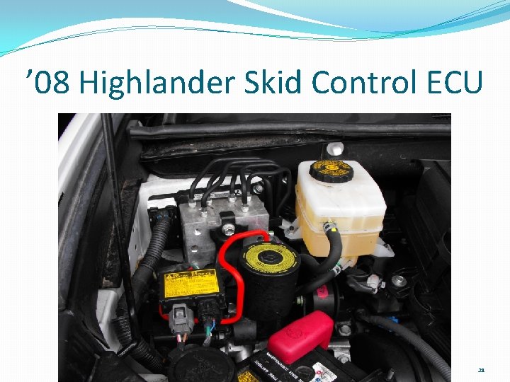 ’ 08 Highlander Skid Control ECU 21 