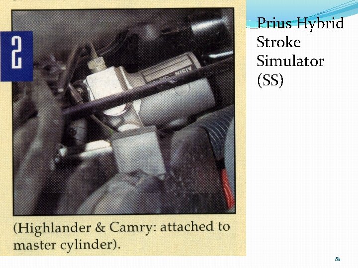 Prius Hybrid Stroke Simulator (SS) 81 