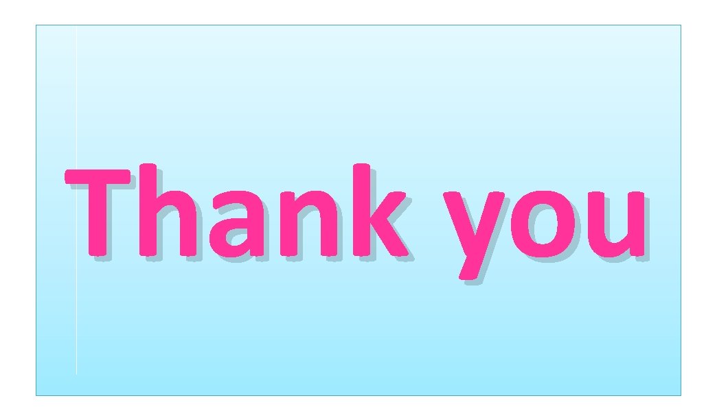 Thank you 