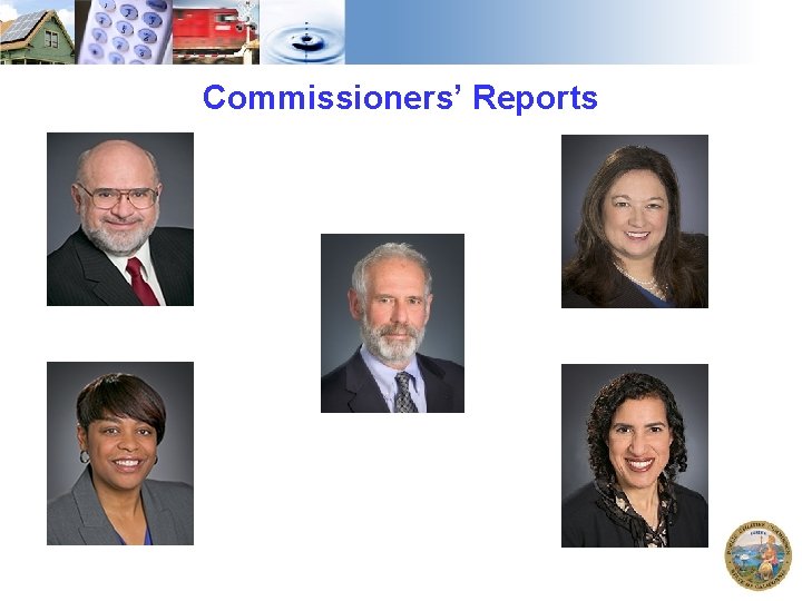 Commissioners’ Reports 