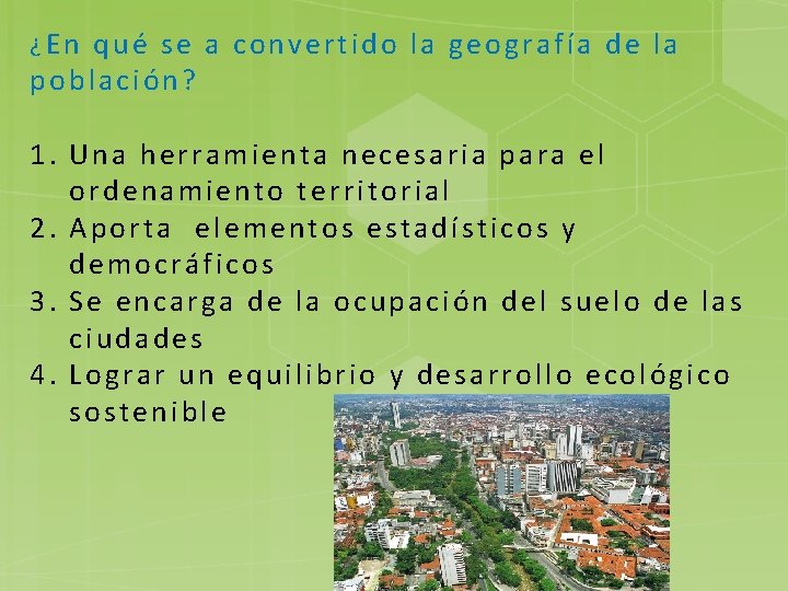 Geografa de la poblacin Prof Xiomara Brathwaite Se