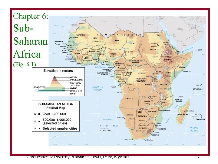 Chapter 6: Sub. Saharan Africa (Fig. 6. 1) Globalization & Diversity: Rowntree, Lewis, Price,