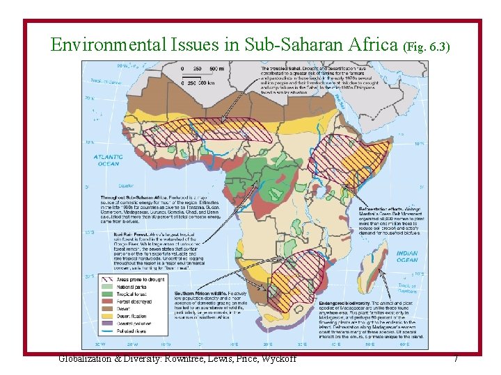 Environmental Issues in Sub-Saharan Africa (Fig. 6. 3) Globalization & Diversity: Rowntree, Lewis, Price,