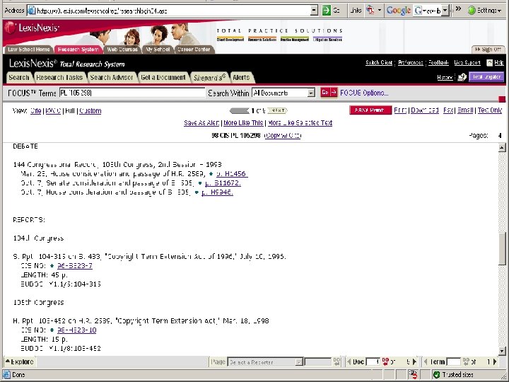 Insert TOC page 105 -298 