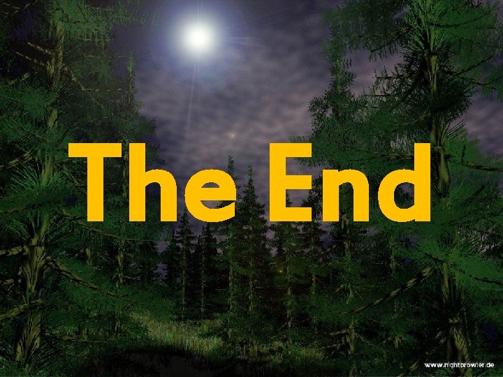 The End 