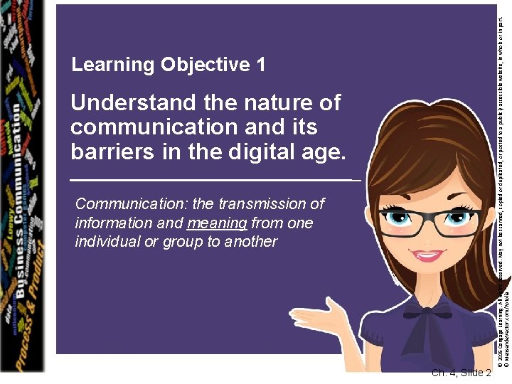 Understand the nature of communication and its barriers in the digital age. Communication: the