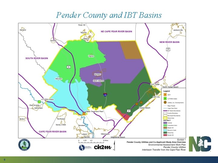 Pender County and IBT Basins 8 