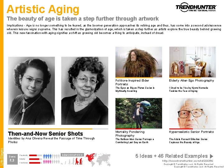 Life-Stages Artistic Aging The beauty of age is taken a step further through artwork