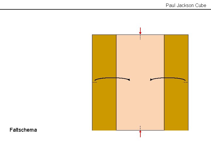 Paul Jackson Cube Faltschema 