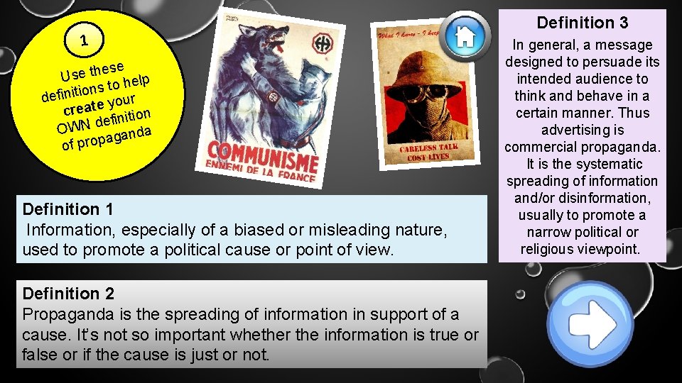 1 ese Use th elp h o t s on definiti our y e