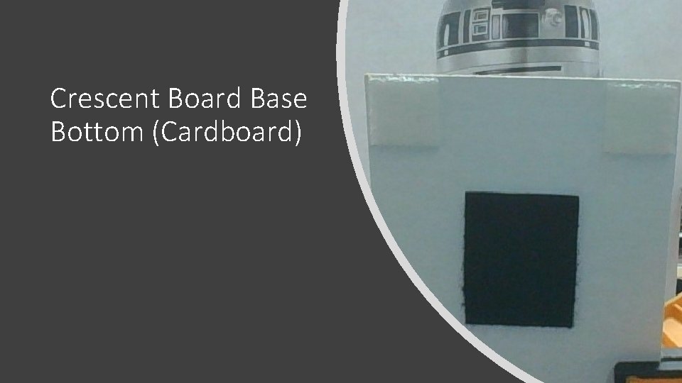 Crescent Board Base Bottom (Cardboard) 
