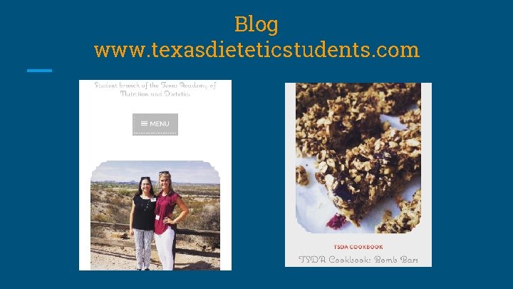 Blog www. texasdieteticstudents. com 