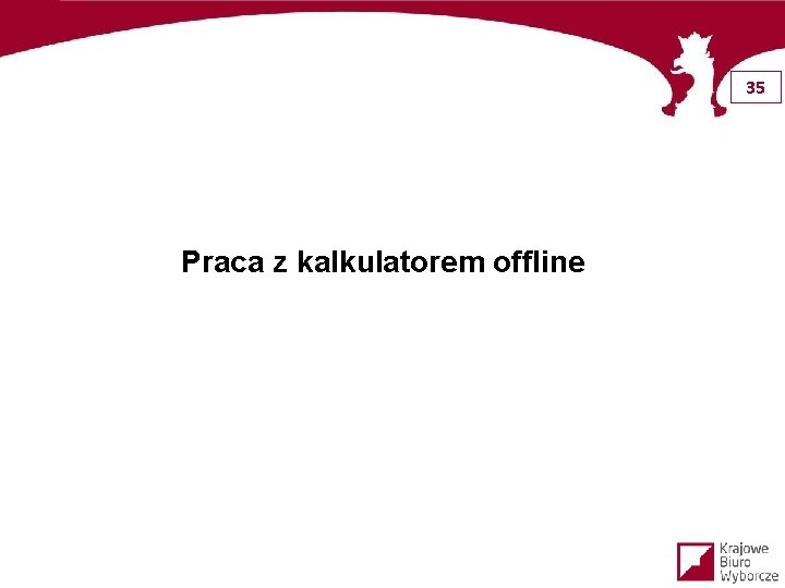 35 Praca z kalkulatorem offline 