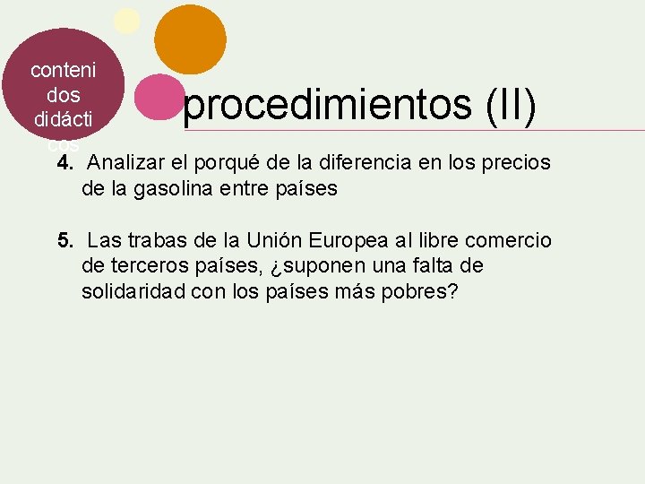 conteni dos didácti cos 4. Analizar el porqué de la diferencia en los precios