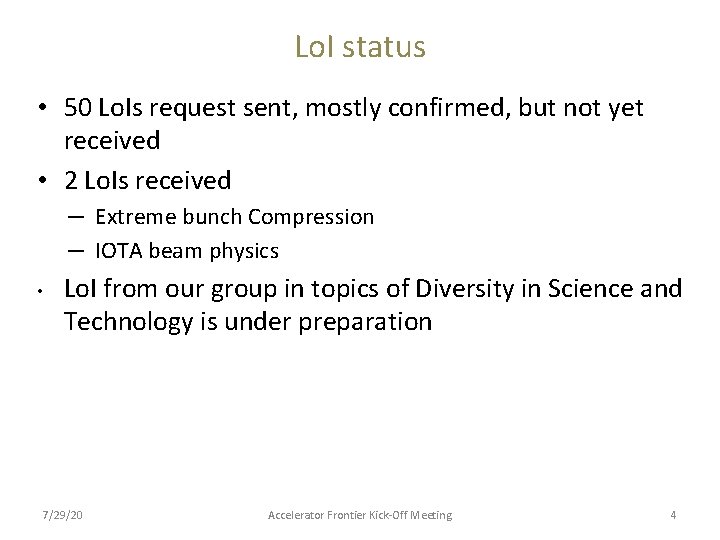 Lo. I status • 50 Lo. Is request sent, mostly confirmed, but not yet