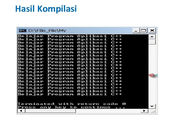 Hasil Kompilasi 