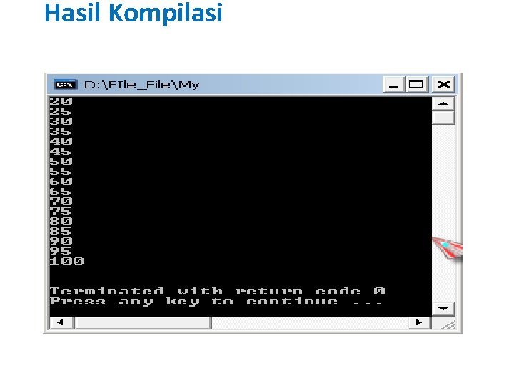 Hasil Kompilasi 