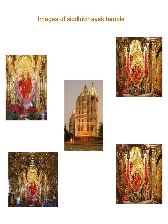 Images of siddhivinayak temple 