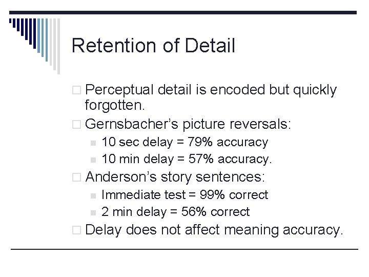 Cognitive Processes PSY 334 Chapter 5 Abstraction of