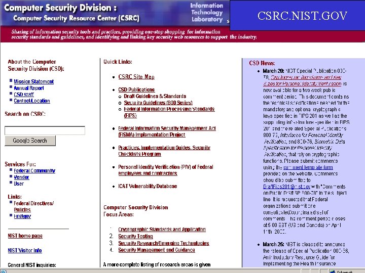 CSRC. NIST. GOV 55 