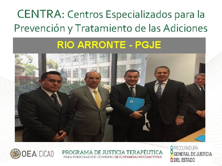 CENTRA: Centros Especializados para la Prevención y Tratamiento de las Adiciones RIO ARRONTE -