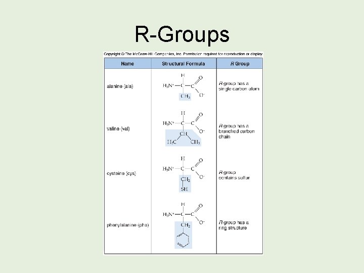 R-Groups 