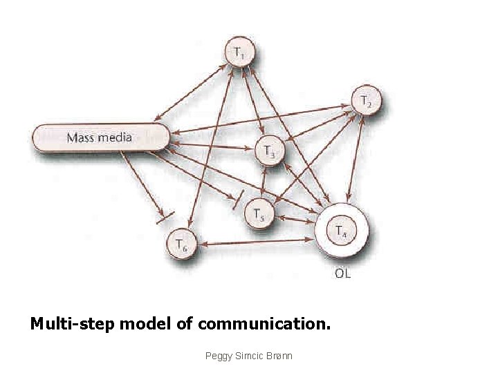 Multi-step model of communication. Peggy Simcic Brønn 