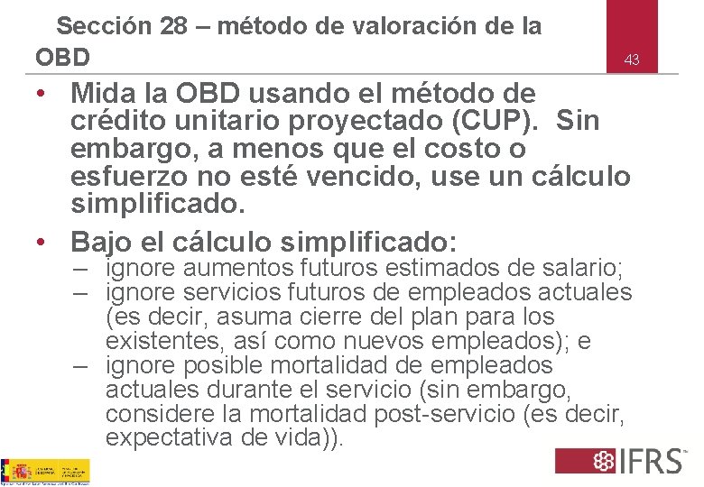 Sección 28 – método de valoración de la OBD 43 • Mida la OBD