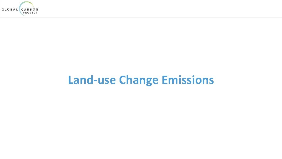 Land-use Change Emissions 