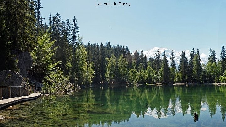 Lac vert de Passy 