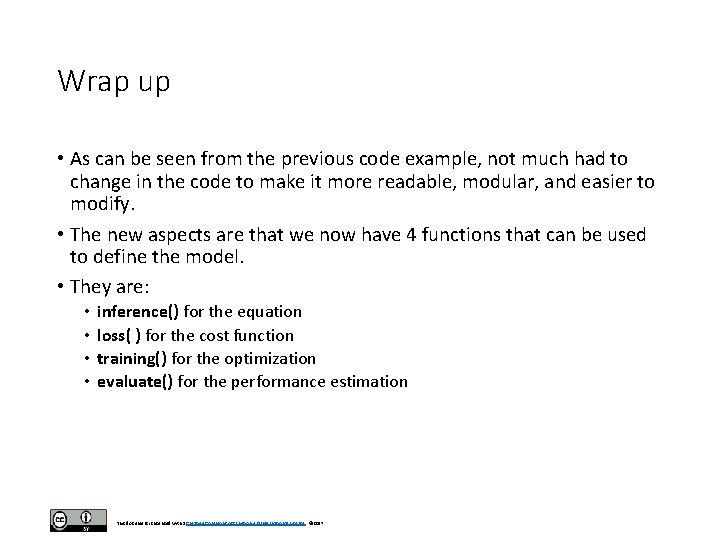 Wrap up • As can be seen from the previous code example, not much Wrap up • As can be seen from the previous code example, not much