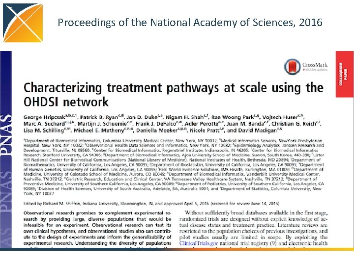 Proceedings of the National Academy of Sciences, 2016 