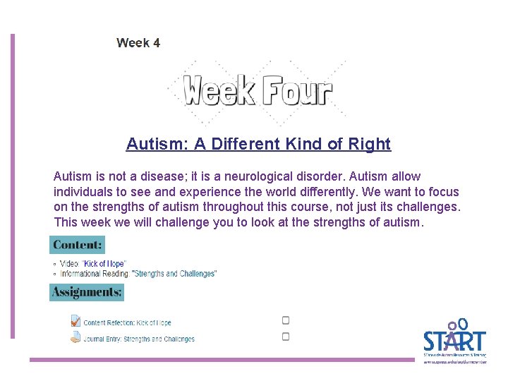 Autism: A Different Kind of Right Autism is not a disease; it is a