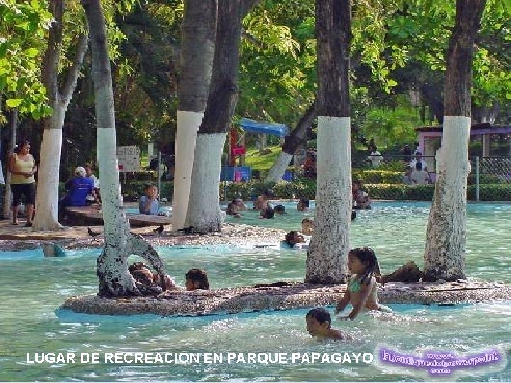 LUGAR DE RECREACION EN PARQUE PAPAGAYO 