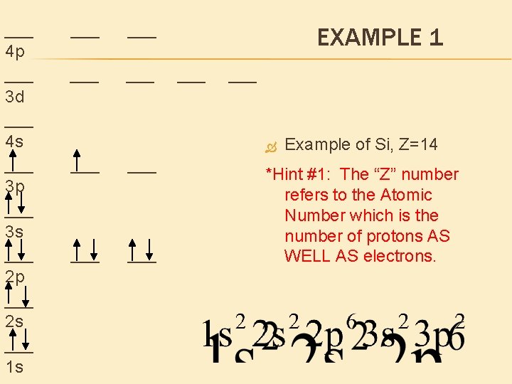___ 4 p ___ 3 d ___ 4 s ___ 3 p ___ 3
