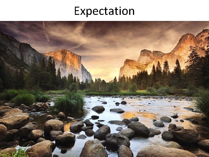 Expectation 