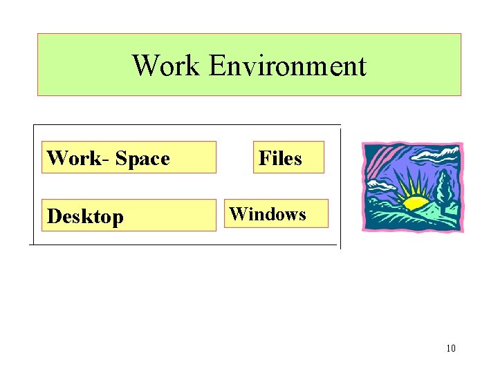 Work Environment Work- Space Desktop Files Windows 10 
