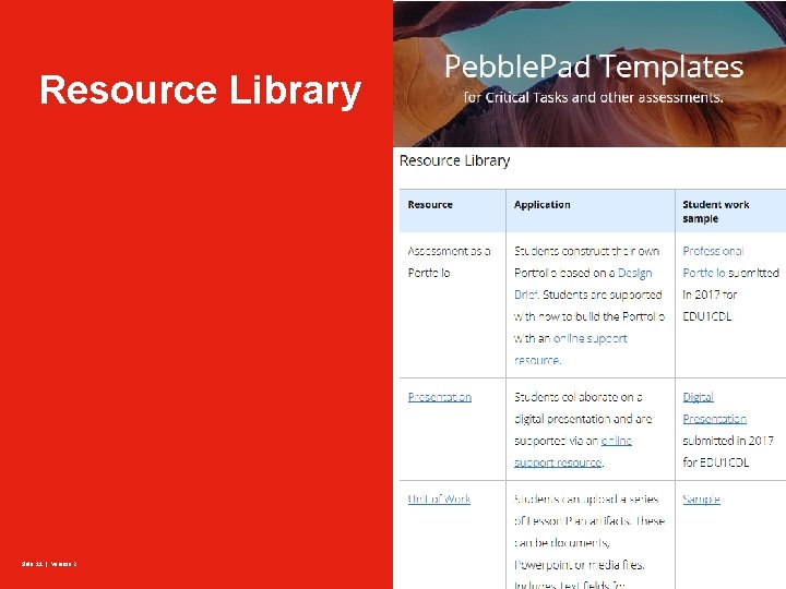 Resource Library Slide 11 | Version 2 