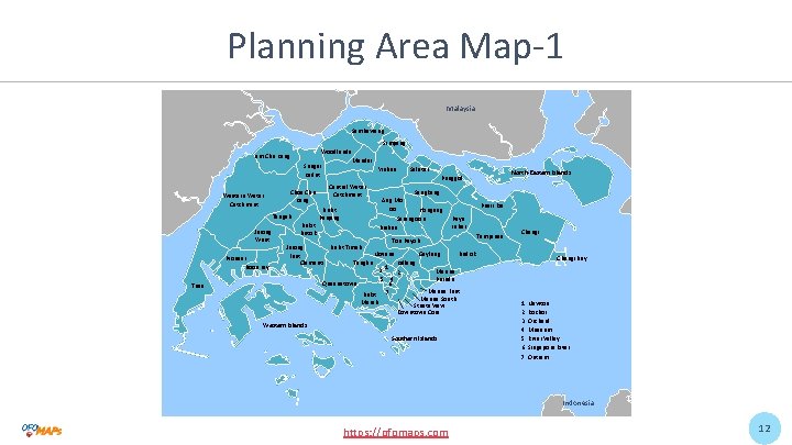 Planning Area Map-1 Malaysia Sembawang Simpang Woodlands Lim Chu Kang Mandai Sungei Kadut Western