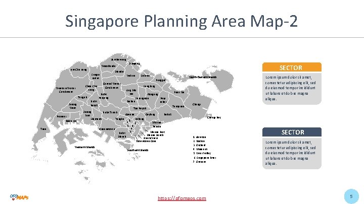 Singapore Planning Area Map-2 Sembawang Woodlands Lim Chu Kang Choa Chu Kang Jurong West