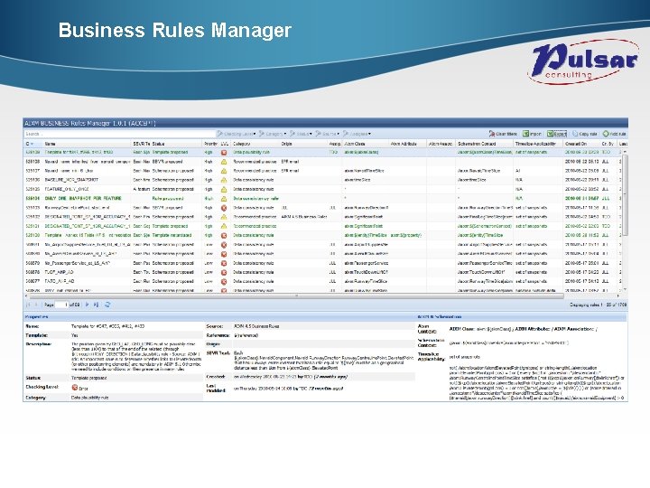 Business Rules Manager 