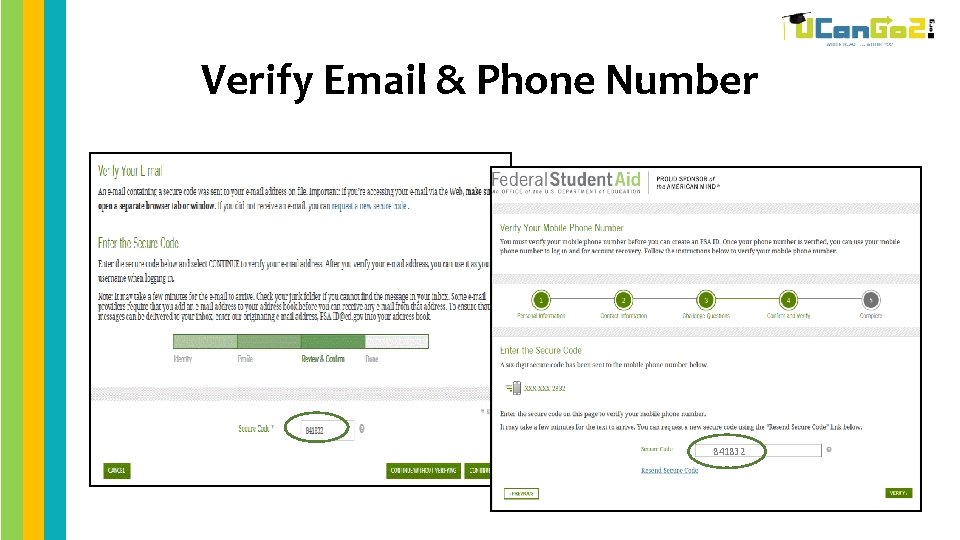Verify Email & Phone Number 841832 