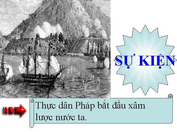 SỰ KIỆN Thực dân Pháp bắt đầu xâm lược nước ta. 