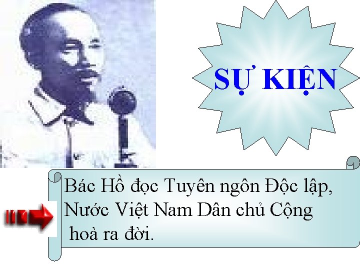 SỰ KIỆN Bác Hồ đọc Tuyên ngôn Độc lập, Nước Việt Nam Dân chủ