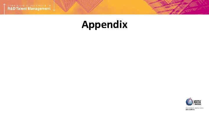 Appendix 