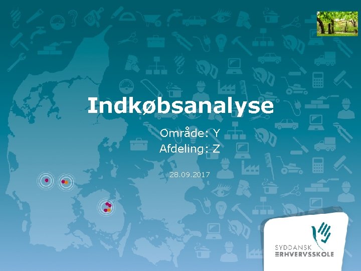 Indkøbsanalyse Område: Y Afdeling: Z 28. 09. 2017 