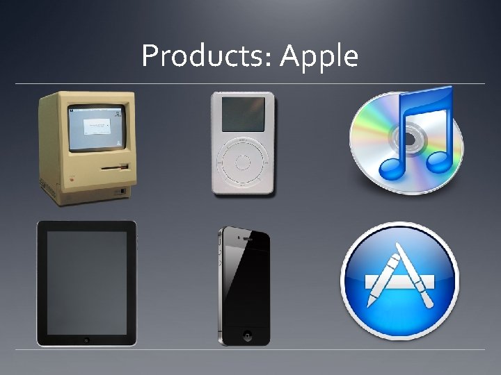 Products: Apple 